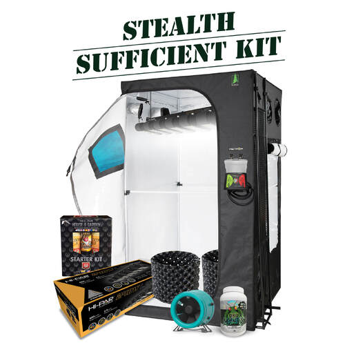 Complete Grow Tent Kit - Stealth Sufficient Kit