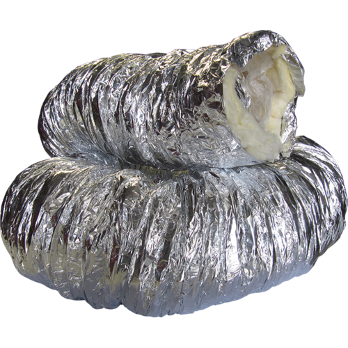 Acoustic Ducting 300mm x 5 meters - Rockwool - Noise Reducing Ducting