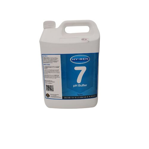 HY-GEN BUFFER 7 SOLUTION 5 LITRE - pH CALIBRATION