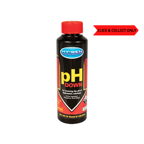 HY-GEN PH DOWN 250ML PHOSPHORIC ACID