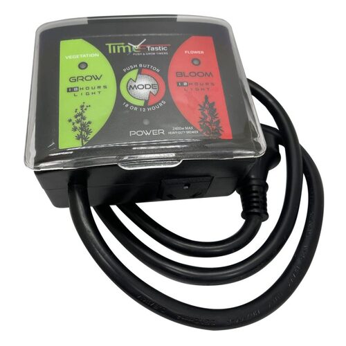 Time Tastic Grow And Bloom Single Button Timer / Hydroponics Timer