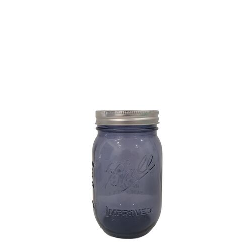 VINTAGE BALL MASON JAR PURPLE 473ML - FOR CURING