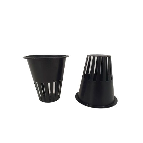 75mm Slotted Net Pots - Great for Hydroponics & Strawberries